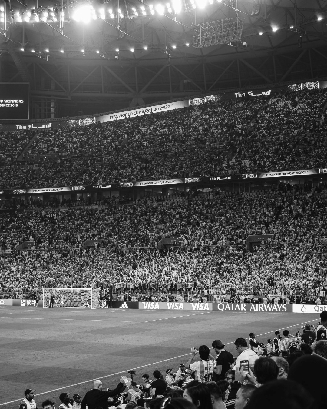 Stadium floodlights arena backdrop