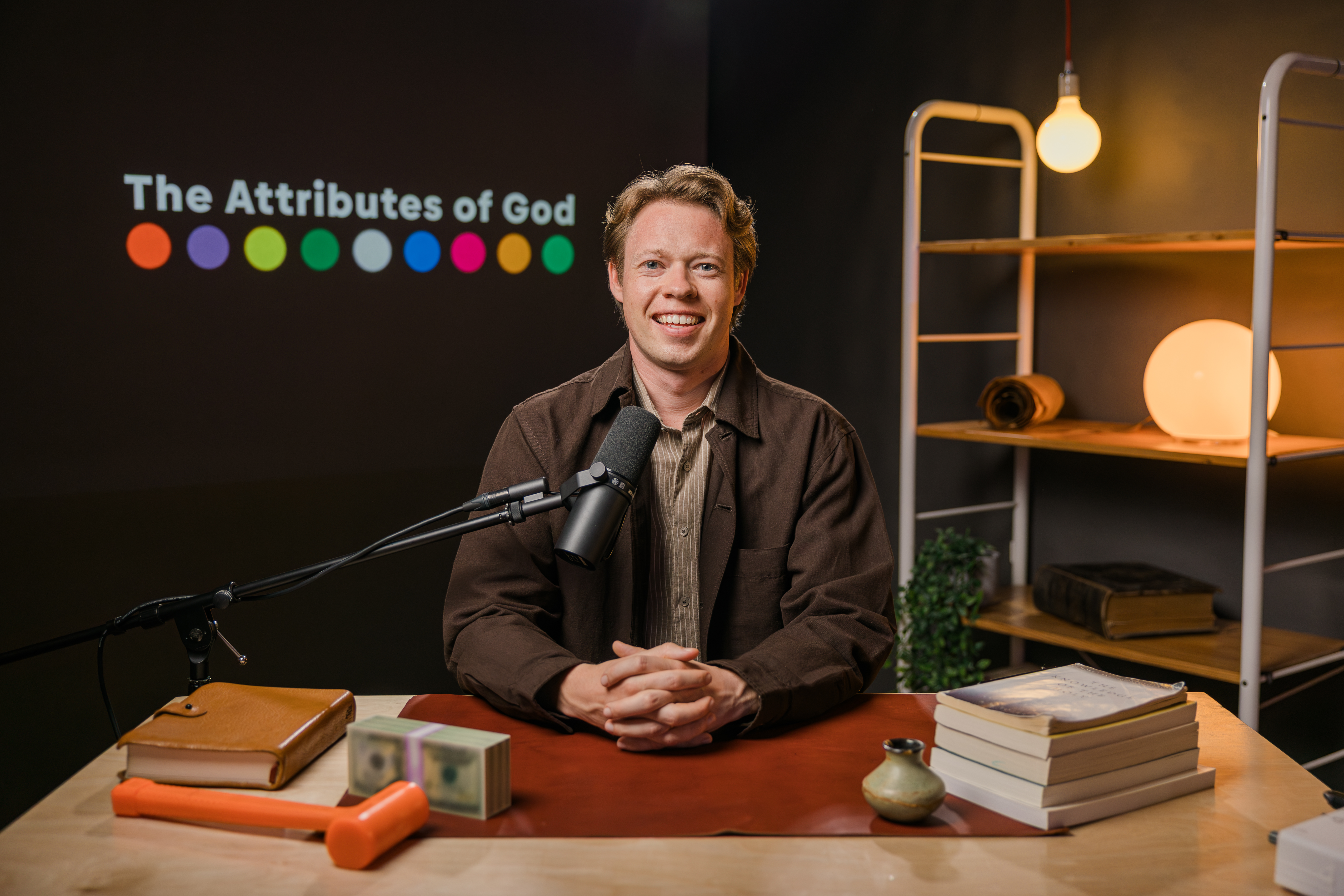 Austin Fruits teaching The Attributes of God, a free course from Sightline U